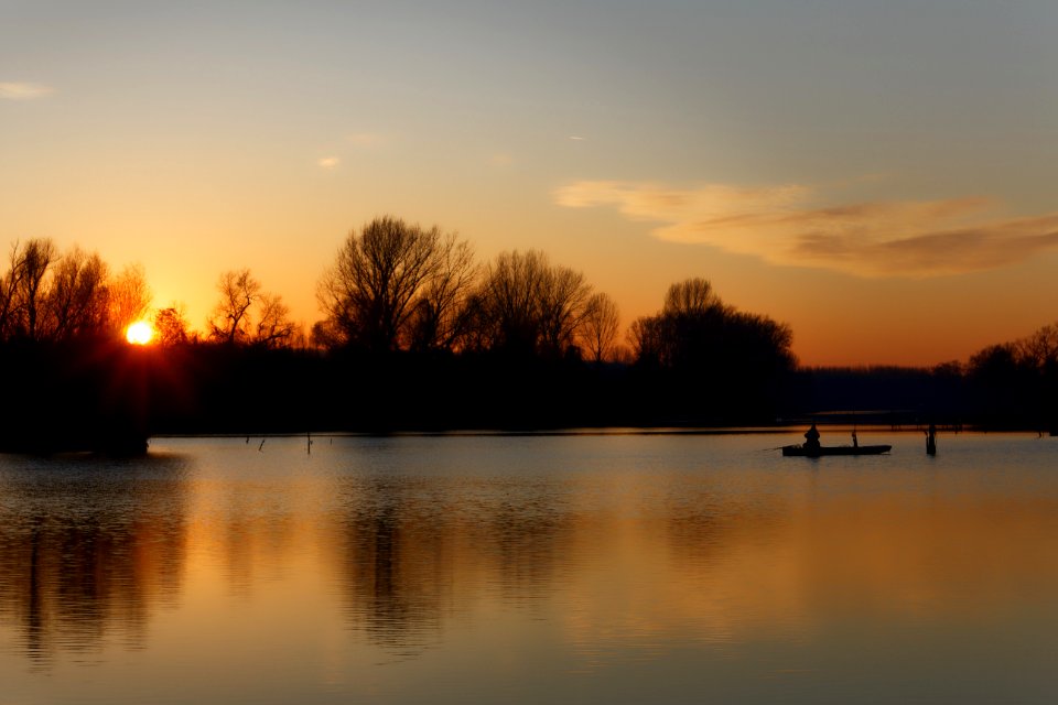 Novi sad, Serbia, Sunset photo