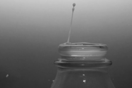Milk, Splash, Bottle