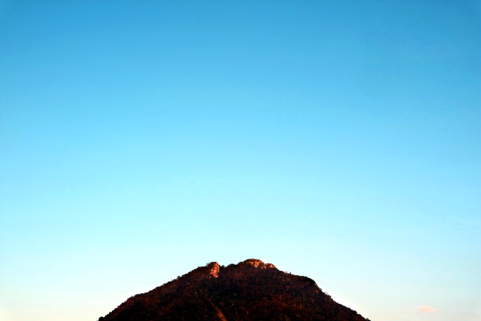 Mountain peaks, Sky, Food