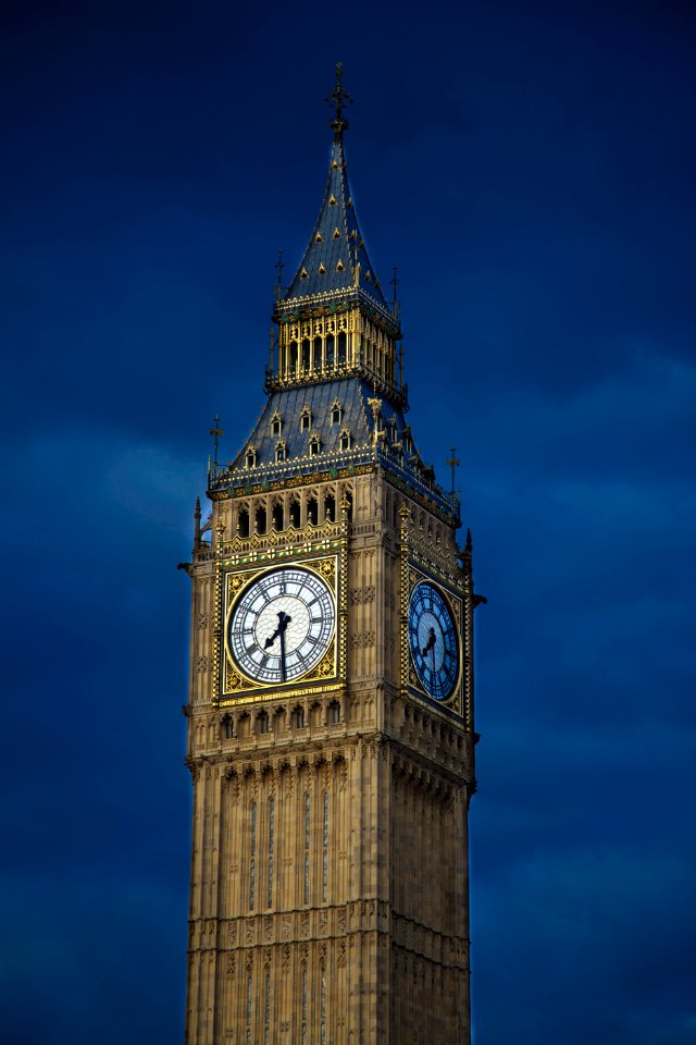 Big Ben during nighttime photo