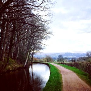 Brecon beacons national park, Hills, Canal
