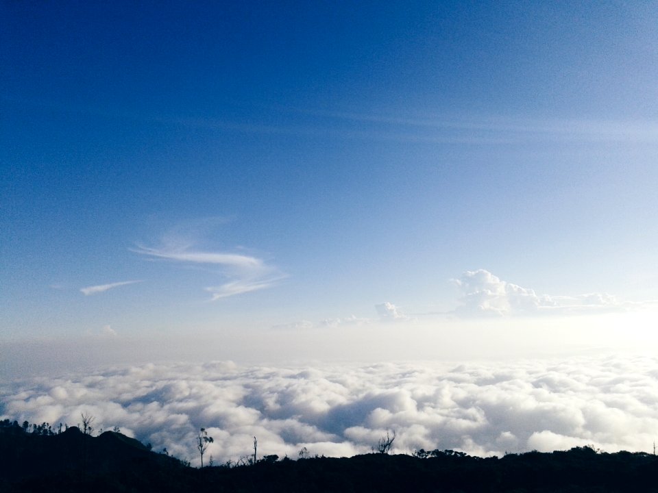 Indonesia, Kawah ijen crater, Cloud