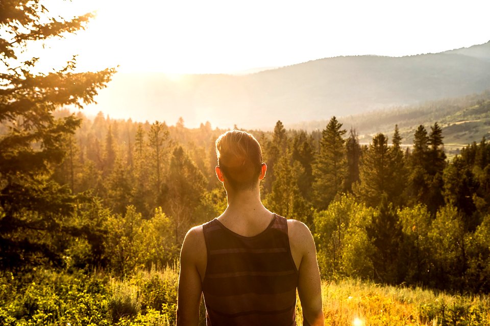 High uintas wilderness, United states, Sun ray