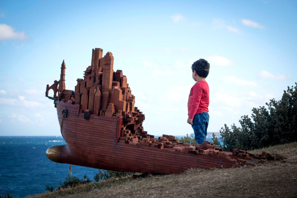 Hunter sculpture park, Bondi beach, Australia