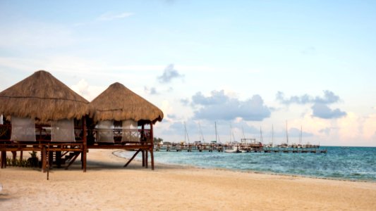 Mexico, Riviera maya, Boats photo