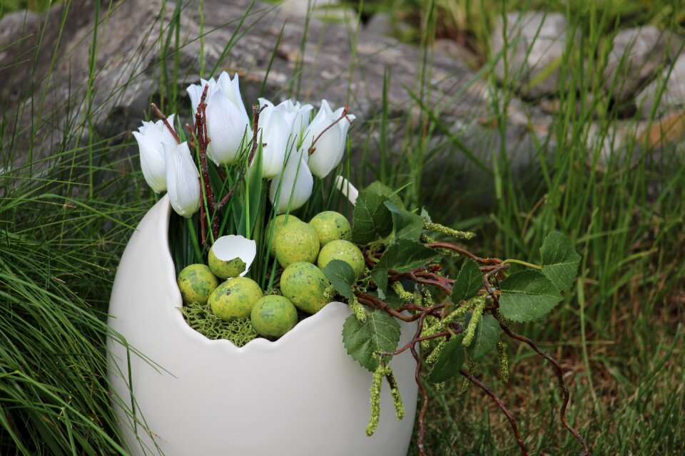 Decoration spring easter theme