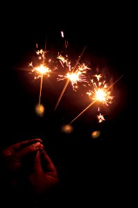 July, Fireworks, Spark