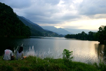 Pokhara, Nepal, Pokhara lakeside photo