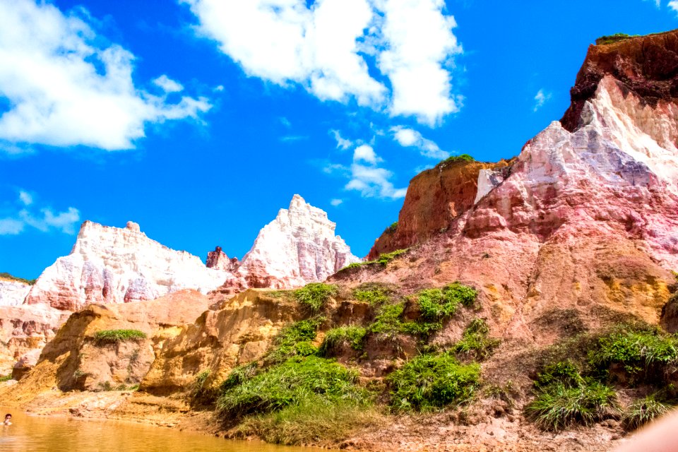 Praia do gunga, Brazil, Cliff