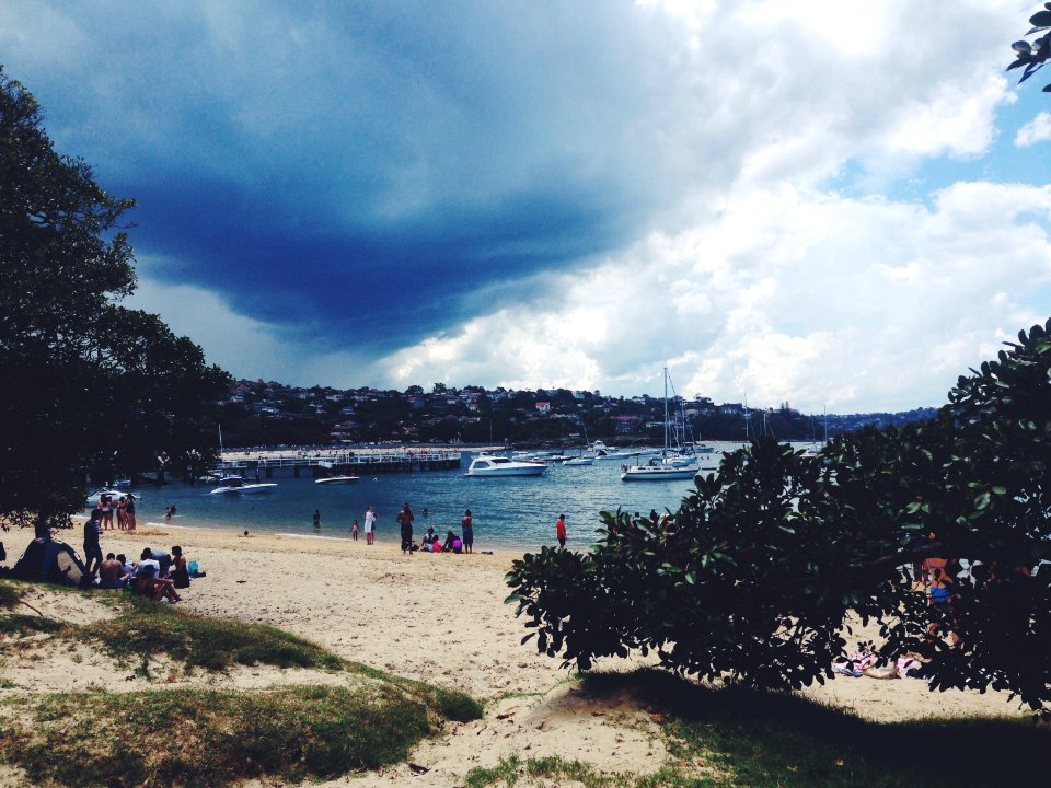Balmoral beach, Australia, Clouds