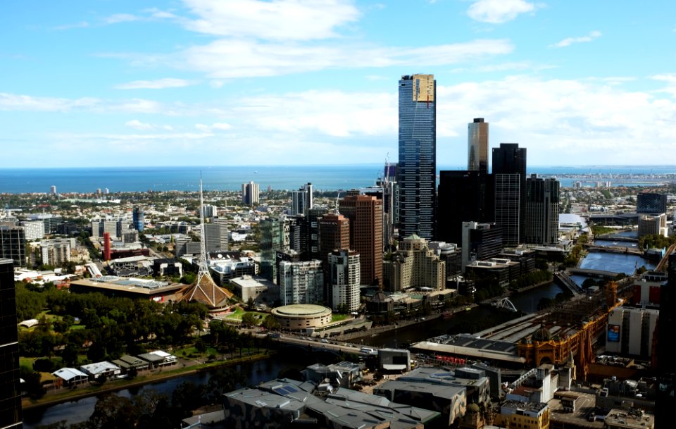 Melbourne, Australia, Blue