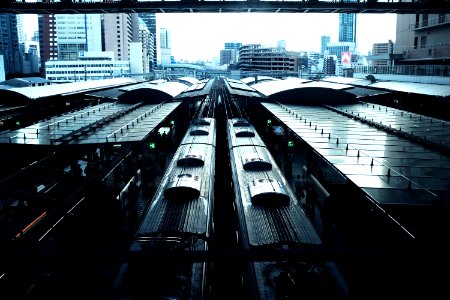 Osaka, Japan, Train photo