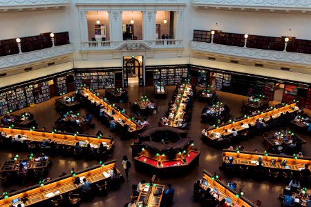 State library of victoria, Melbourne, Australia photo