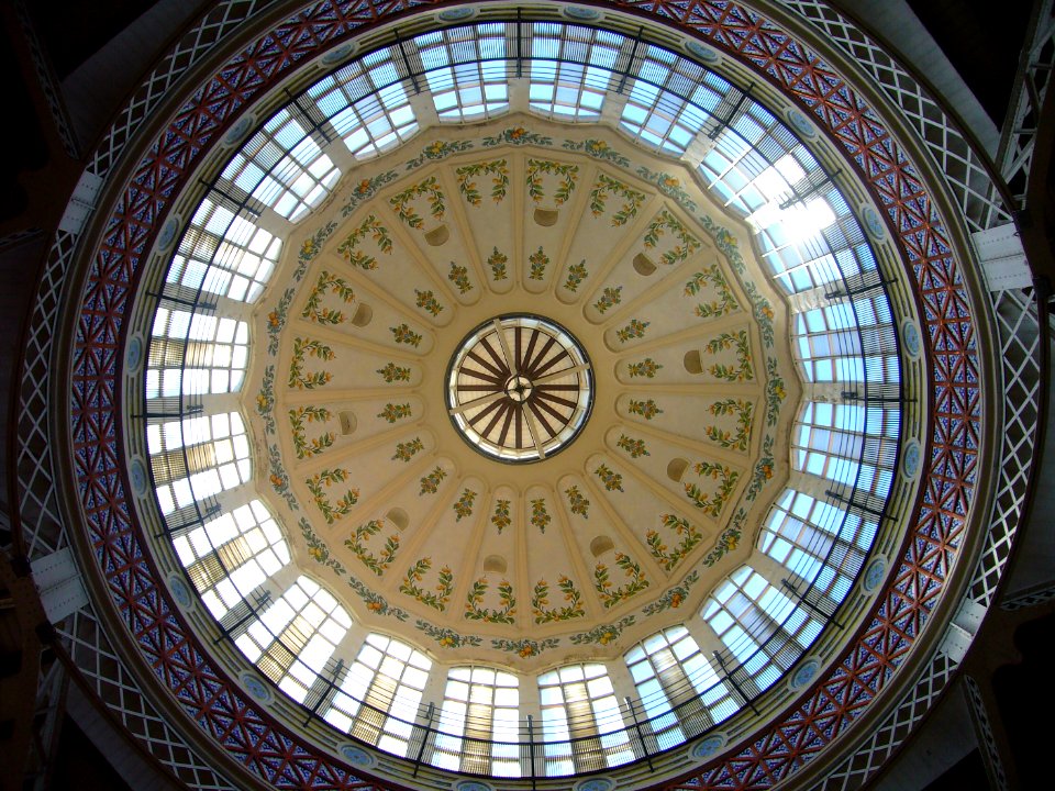 The central market of valencia, Val ncia, Spain