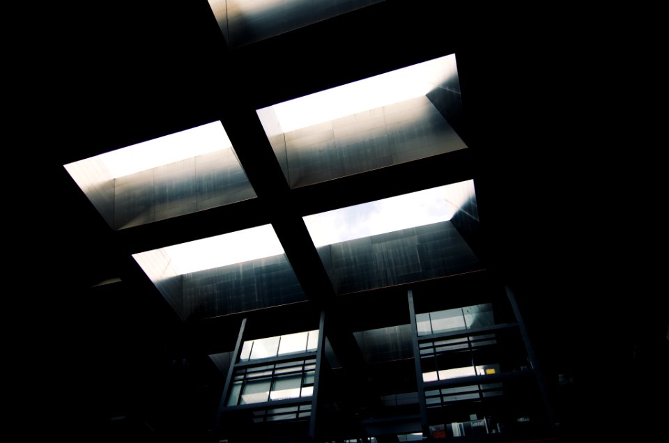 low-angle photography of building