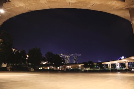 Marina barrage, Singapore photo