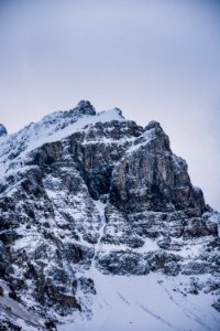 Athabasca glacier, Canada, Winter