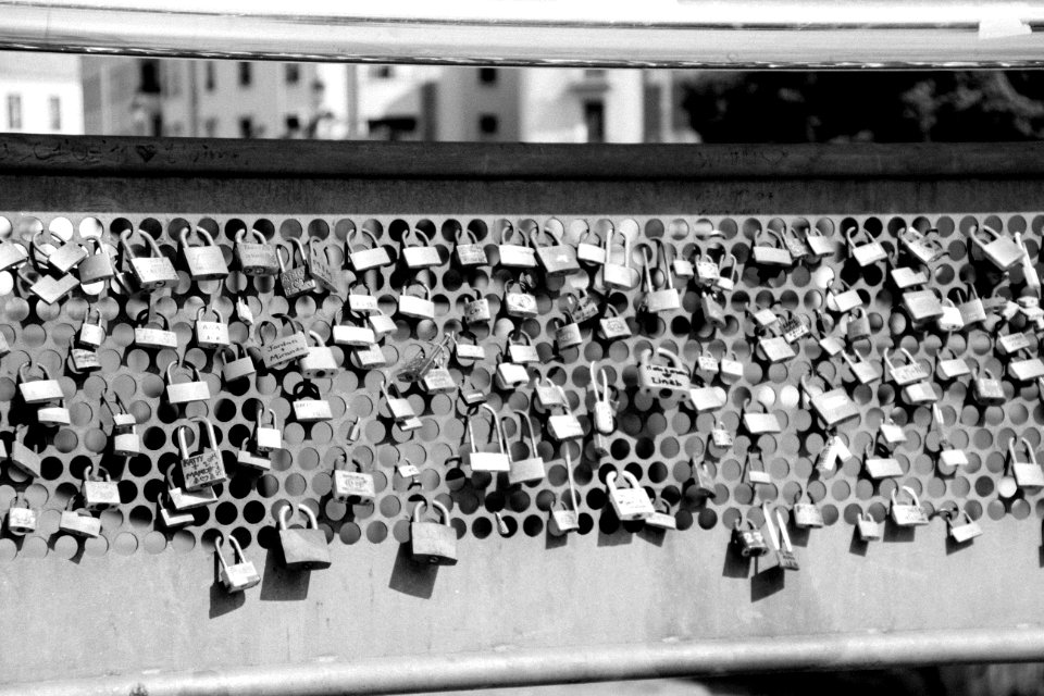Mlaga, Spain, Padlocks