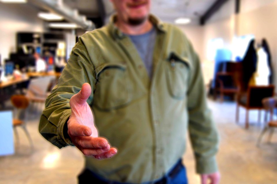 Friendly, Shake, Repairman