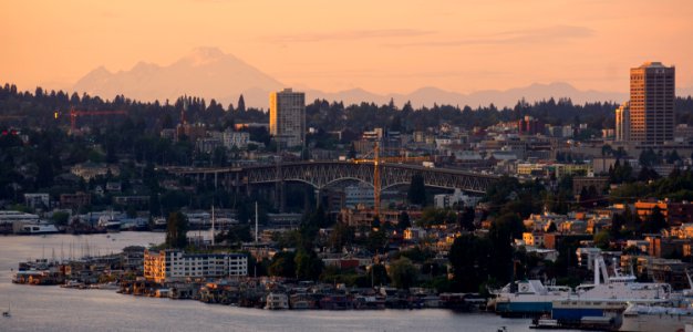 Lake union, Seattle, United states photo