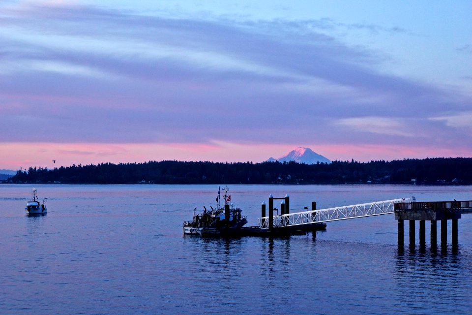 Puget sound, United states, Sunrise