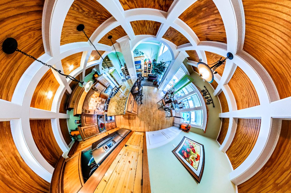 Room, Kitchen, Perspective