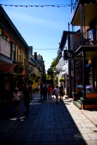 Old quebec, Quebec city, Canada photo