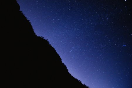 stars at nighttime photo