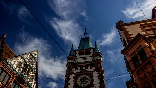 Martins gate, Freiburg im breisgau, Germany