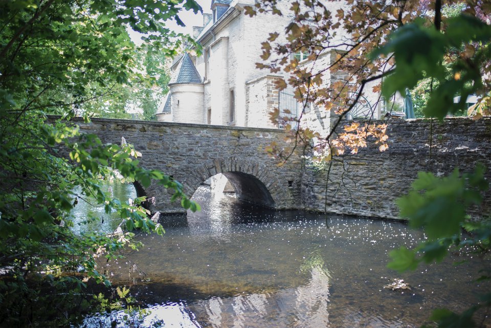 Germany, Hagen, Moat