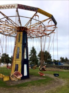 Carousel, Rusty, Old