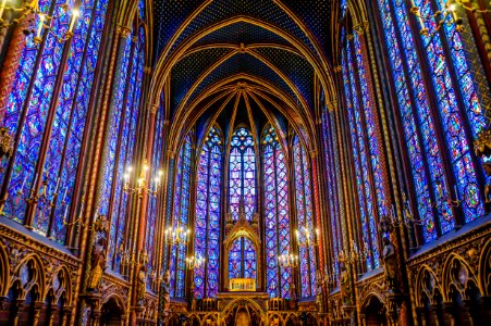 Sainte chapelle, Paris, France
