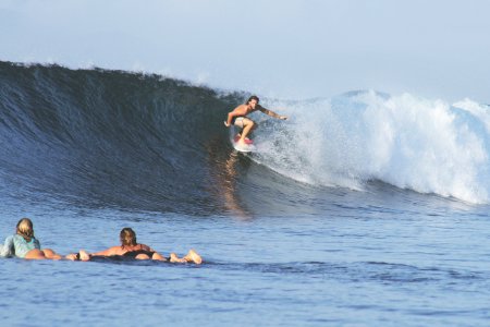 man surfing at daytime photo