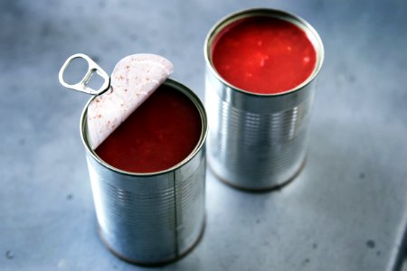 Tomato, Tins, Containers photo