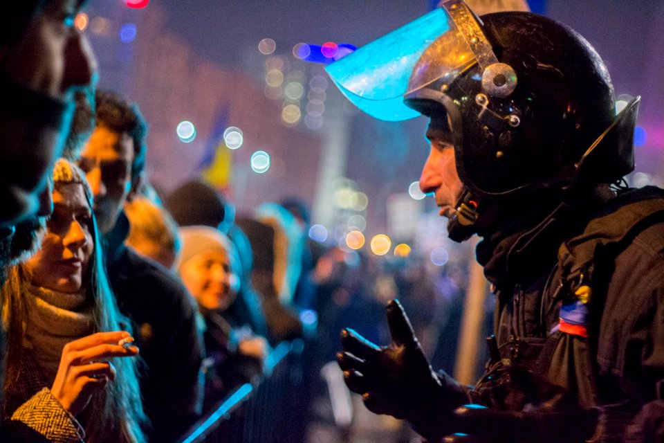 Bucharest, Romania, Crowd
