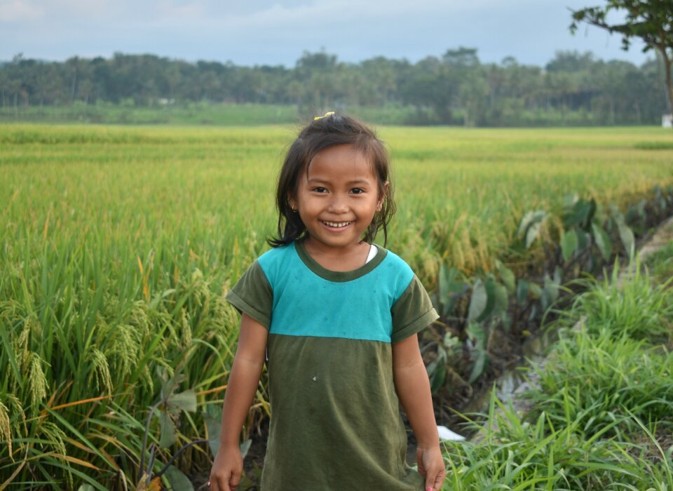 Smiling people girl