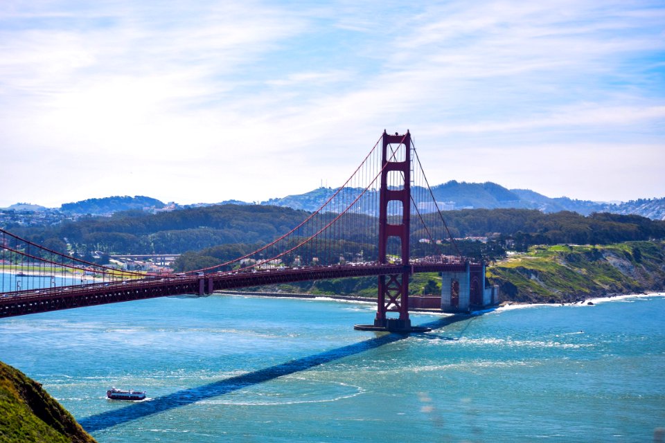 Golden gate bridge, San francisco, Ocean