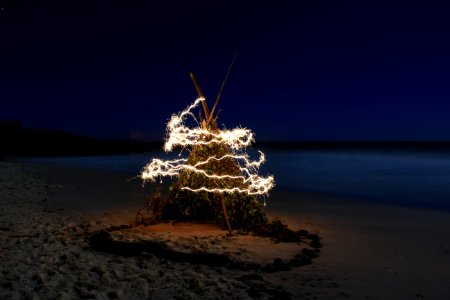 South west rocks, Australia, Sparkler photo