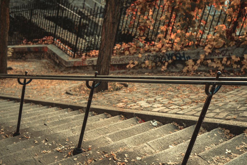 empty stairs photo