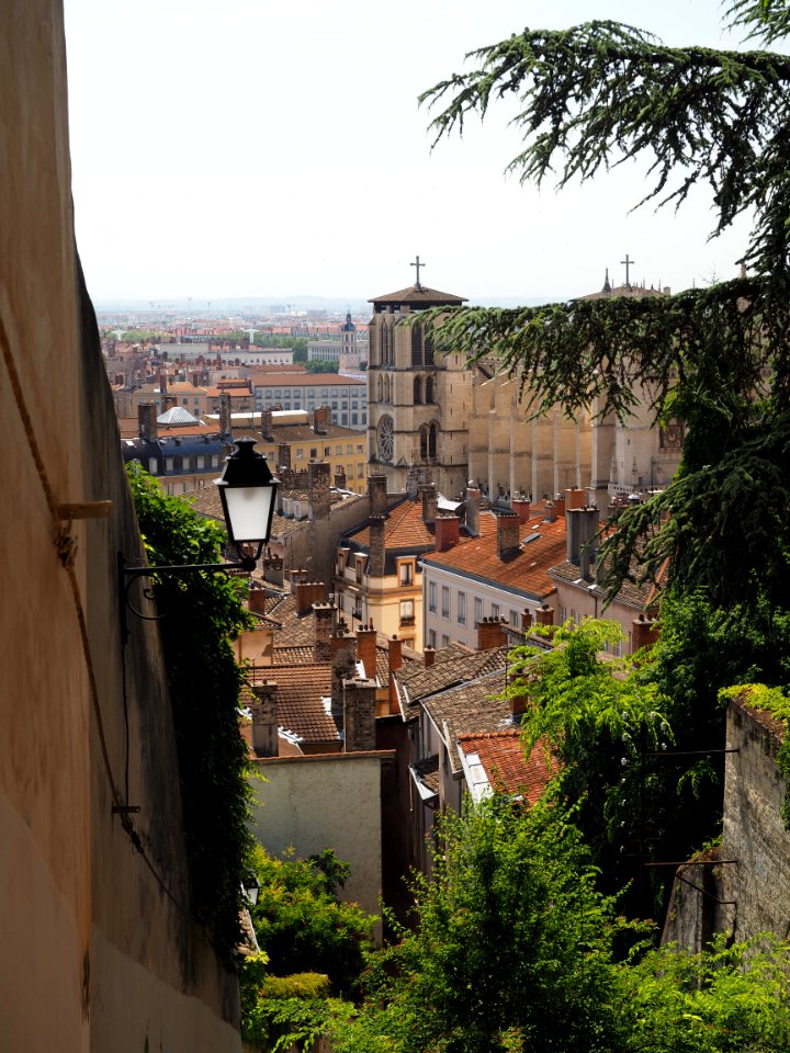 Lyon, France, Rooftops