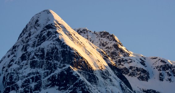 Pyramid peak, United states, Snow