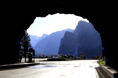 Yosemite national park road, Yosemite valley, United states