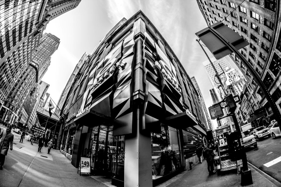 New york, United states, Black  white