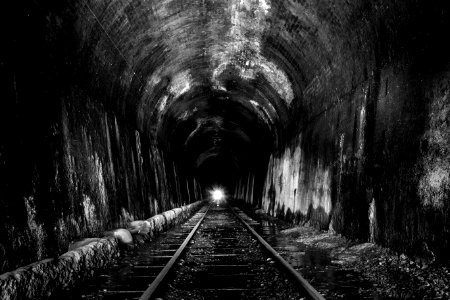 Tasmania, Train, Tunnel