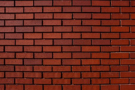 red bricks wall photo