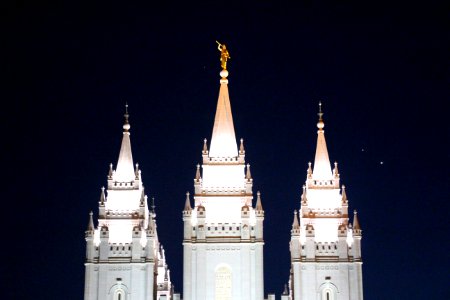 Salt lake city, United states, Moroni photo