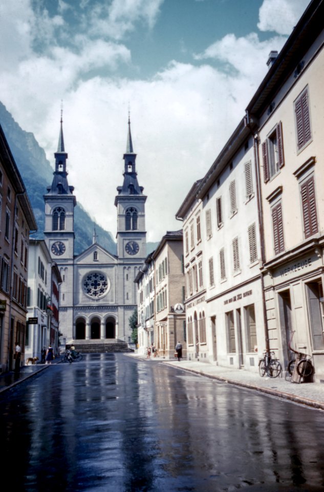 Buildings, City street, Streets