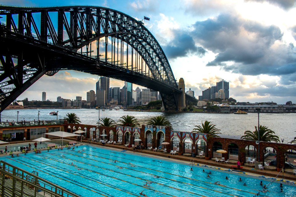 North sydney olympic pool, Milsons point, Australia