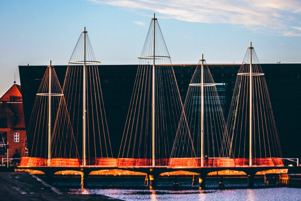 Cirkelbroen, Denmark, Bridge