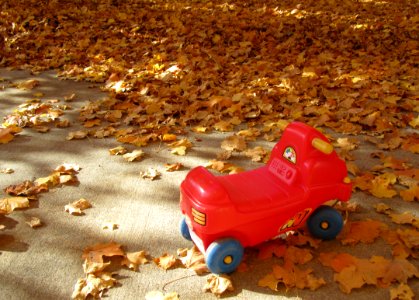 Fall, Toy, Leaves